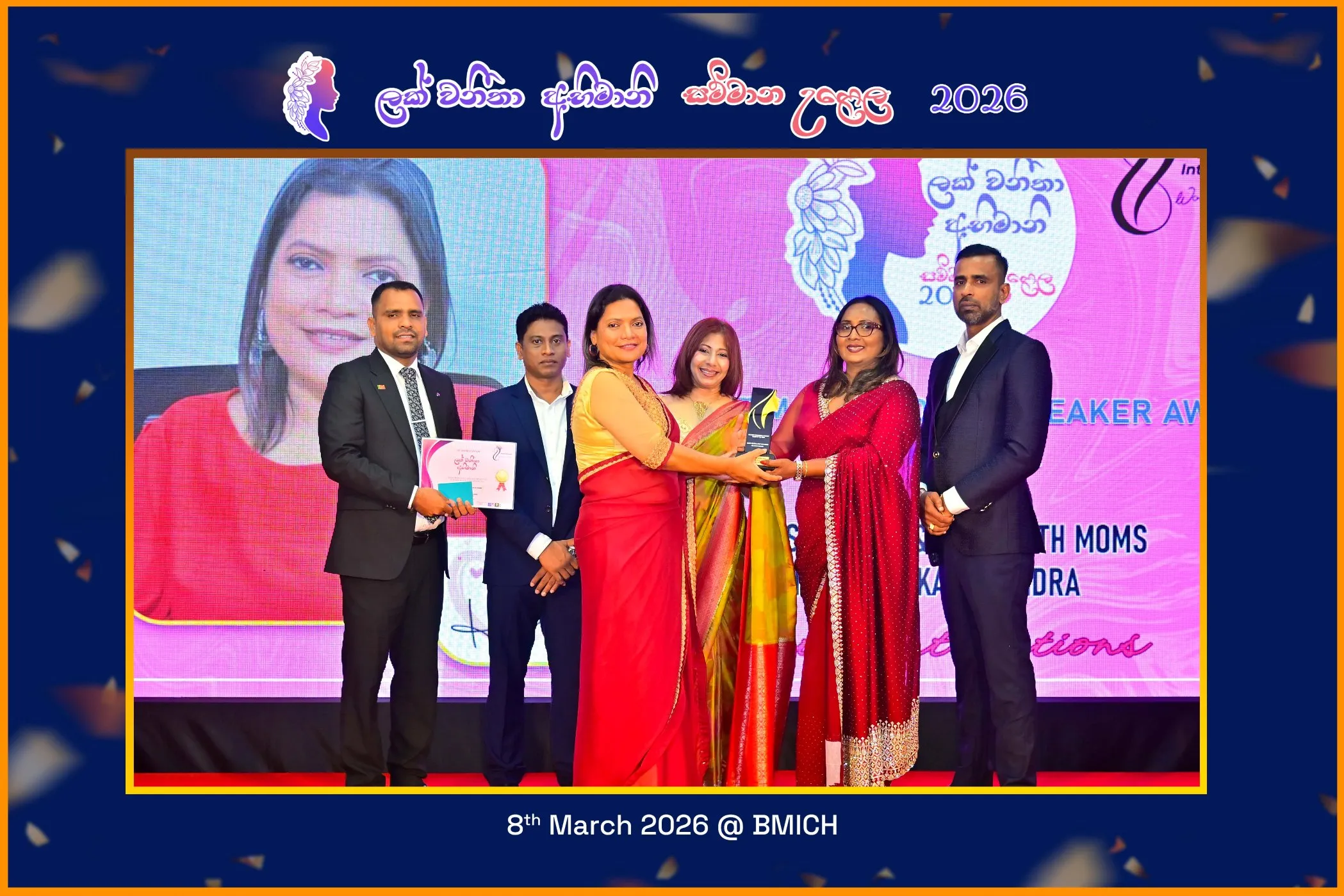 THE BEST MOTIVATIONAL SPEAKER AWARD OF THE YEAR MOMS HEARTS & CHAT WITH MOMS MRS. RAJIKA HIMENDRA